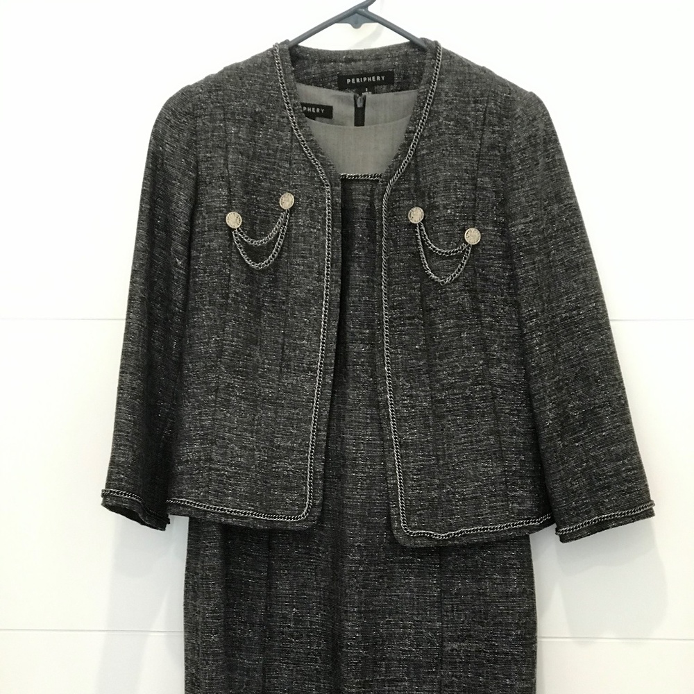 Periphery suit - dress and jacket size 2